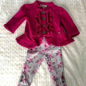 Calvin Klein Jeans outfit. 3/6 months.